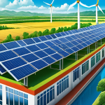 **

"Illustration depicting various stakeholders collaborating on a green hydrogen economy in Thailand. Include government officials in meetings, private sector energy companies investing in electrolysis technology, financial institutions funding projects, researchers in labs, consumers choosing fuel cell electric vehicles (FCEV), educational institutions developing curriculum, and NGOs promoting sustainability. Show modern infrastructure with hydrogen pipelines and charging stations against a backdrop of renewable energy sources such as solar farms and wind turbines. The overall atmosphere is hopeful and forward-looking, emphasizing sustainable development in Thailand. Use vibrant colors and a style reminiscent of modern Thai infographics."

**