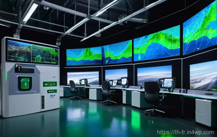 그린 수소 생산을 위한 에너지 전략 - **Prompt:** A vibrant and optimistic scene showcasing the genesis of green hydrogen. In a picturesqu...