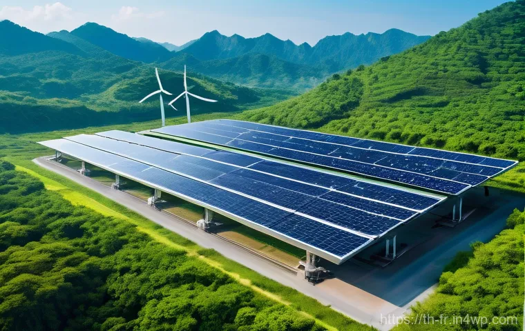 그린 수소와 기후 변화 대응 전략 - Image Prompt 1: The Dawn of Green Hydrogen Production in Thailand**