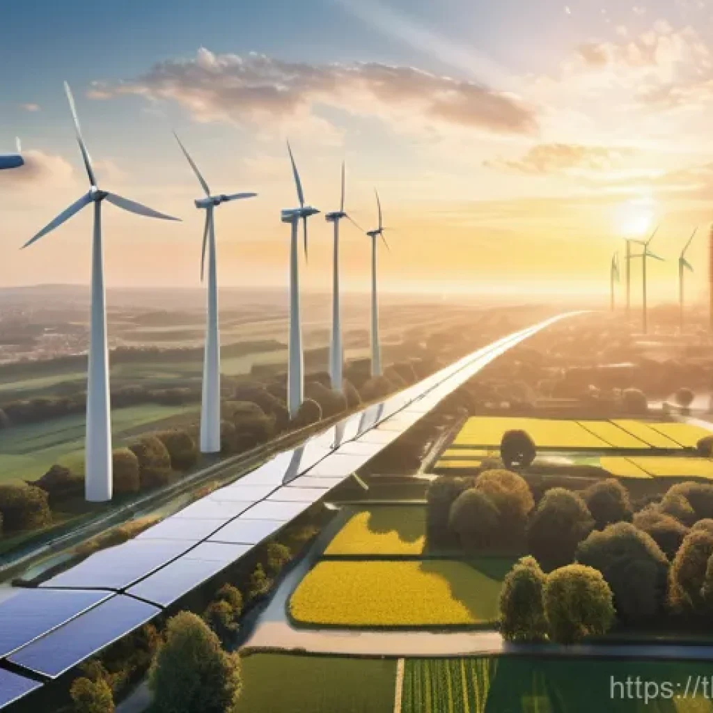 그린 수소와 대체 연료의 장단점 - **Prompt:** A visually stunning, futuristic cityscape at dawn, bathed in the soft glow of a rising s...