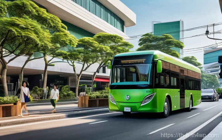 그린 수소의 환경적 이점 - **Prompt:** A sprawling, futuristic green hydrogen production facility nestled within a vibrant, lus...