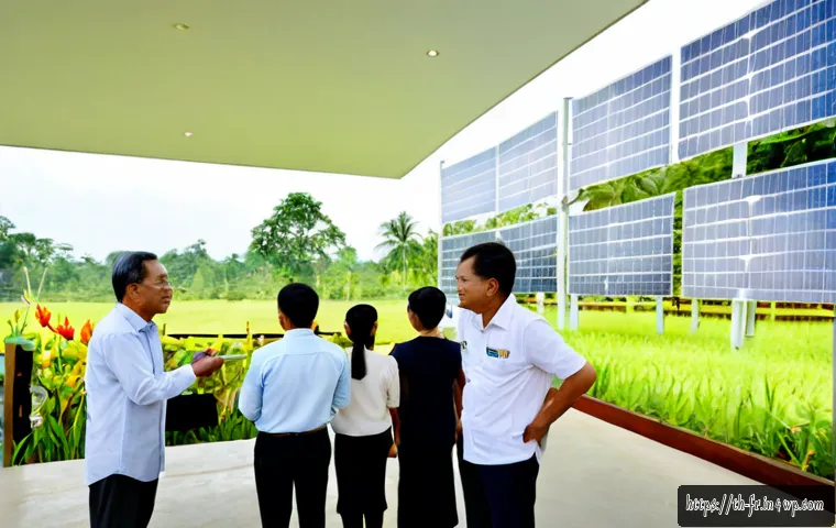 Home 29 그린 수소의 사회적 수용성 - Photorealistic community consultation in Thailand about green hydrogen, diverse Thai residents inclu...